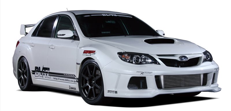 BLITZ AERO SPEED R-Concept フロントバンパースポイラー インプレッサ WRX STI GV#/GR# / 60127 ブリッツ エアロスピード Rコンセプト|エスクリエイト