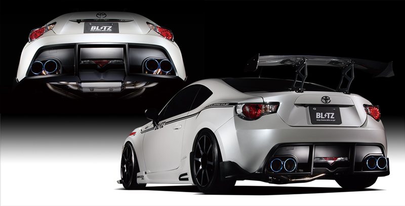 BLITZ AERO SPEED R-Concept リアディフューザー ZN6/ZC6 86/BRZ / 60155 ブリッツ エアロスピード Rコンセプト|エスクリエイト