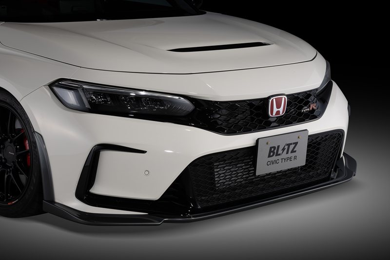 BLITZ AERO SPEED R-Concept フロントリップスポイラー CFRP FL5 シビック タイプR / 60461 ブリッツ エアロスピード Rコンセプト|エスクリエイト
