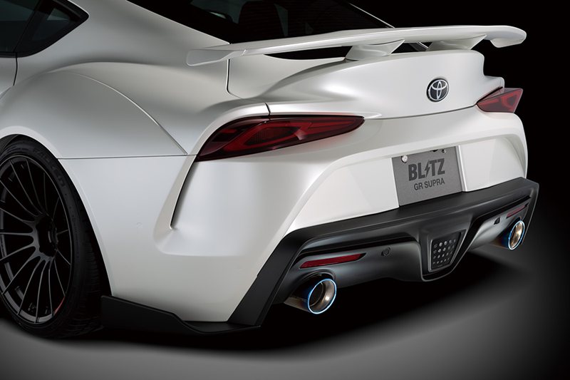 BLITZ AERO SPEED R-Concept リアバンパーフィン DB#2 スープラ / 60404 ブリッツ エアロスピード Rコンセプト