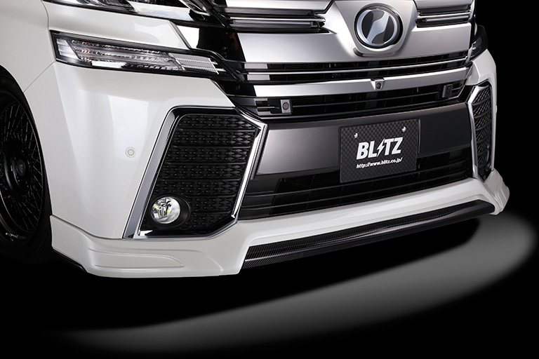 BLITZ AERO SPEED R-Concept フロントリップスポイラー AGH3#/GGH3#/AYH30 ヴェルファイア / 60190 ブリッツ エアロスピード Rコンセプト