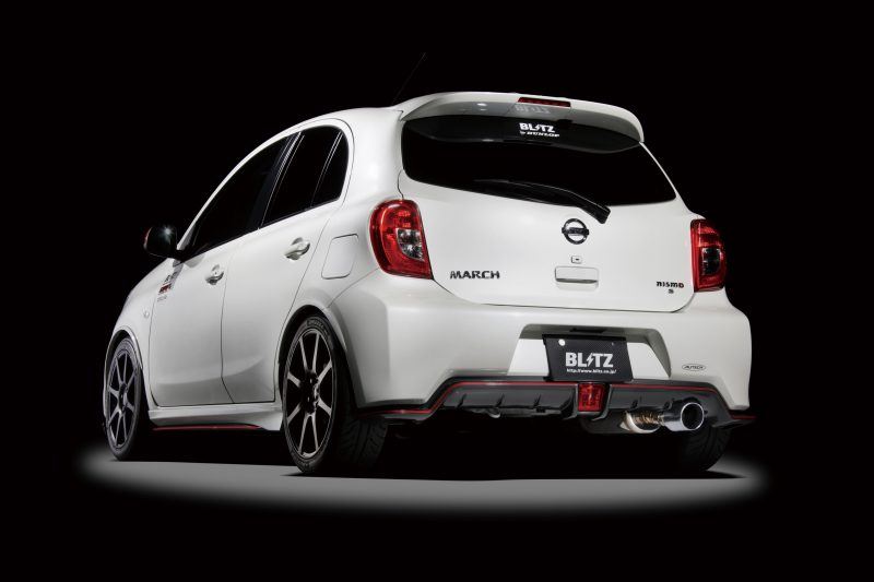 BLITZ NUR-SPEC VS K13改 HR15DE 2WD マーチニスモS 日産 ステンレスカラー 2.5R / ニュルスペック ブリッツ 63158