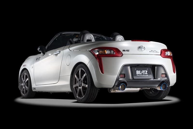 BLITZ NUR-SPEC VSR LA400A KF TURBO 2WD コペンGR SPORT トヨタ チタンカラー 2.5R / ニュルスペック ブリッツ 63159V