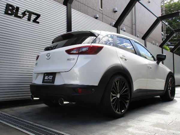 BLITZ NUR-SPEC VS StyleD DK5AW S5 TURBO 4WD CX-3 マツダ ステンレスカラー 2.5R / ニュルスペック ブリッツ 63164｜エスクリエイト