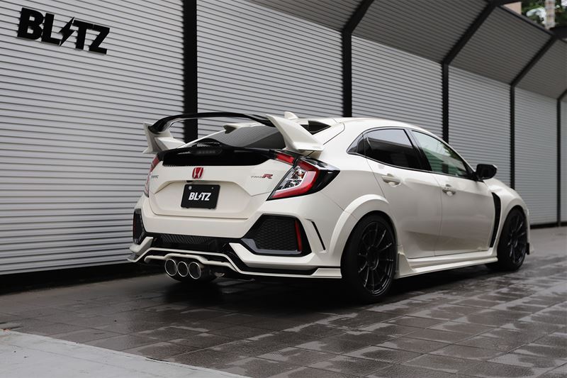 BLITZ NUR-SPEC CUSTOM EDITION FK8 K20C TURBO シビックタイプR ホンダ ステンレスカラー 2.5R / ニュルスペック カスタムエディション 63174