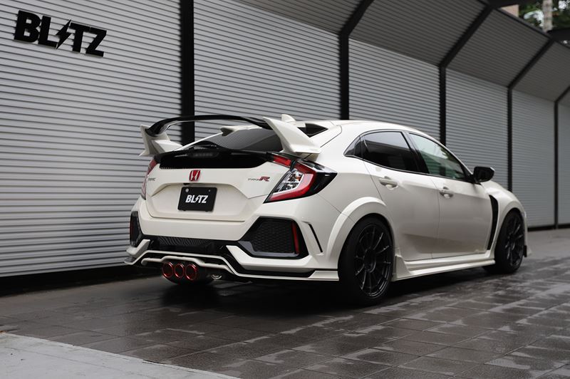 BLITZ NUR-SPEC CUSTOM EDITION FK8 K20C TURBO シビックタイプR ホンダ カーボンレッド 2.5R / ニュルスペック カスタムエディション ブリッツ 63174C|エスクリエイト