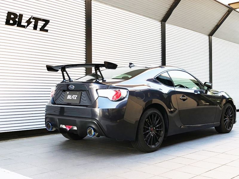 BLITZ NUR-SPEC CUSTOM EDITION StyleD ZN6 FA20 86 トヨタ チタンカラー 2.5R / ニュルスペック カスタムエディション ブリッツ 63176V|エスクリエイト