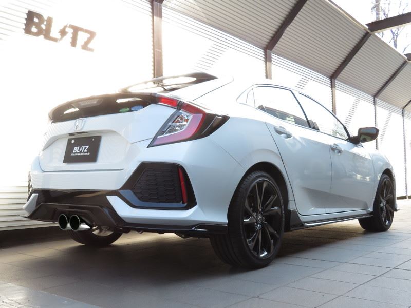 【楽天市場】BLITZ NUR-SPEC カスタムエディション FK7 L15C TURBO シビックハッチバック ホンダ / マフラー ...