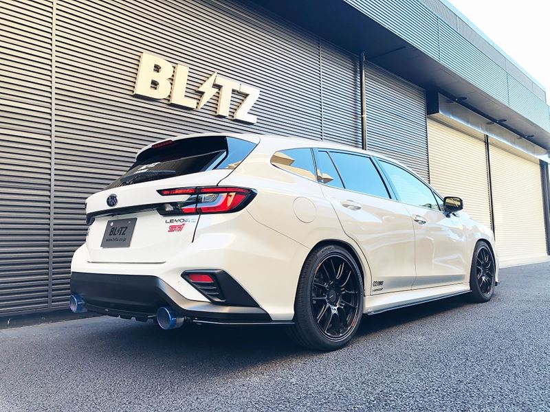 BLITZ NUR-SPEC CUSTOM EDITION VN5 CB18 TURBO 4WD レヴォーグ スバル チタンカラー 2.5R / ニュルスペック カスタムエディション ブリッツ 63195V