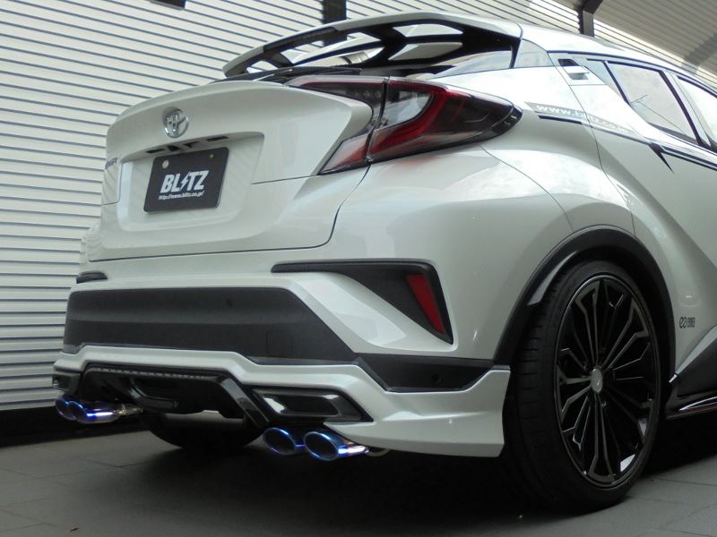 BLITZ NUR-SPEC VSR Quad モデリスタバンパー専用 ZYX10 2ZR 2WD C-HR チタンカラー 2.5R / ニュルスペック ブリッツ 63543V 65,122円