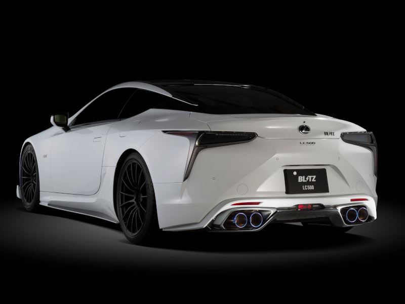 BLITZ NUR-SPEC F-Ti URZ100 2UR LC500 LEXUS / マフラー 67155 ニュルスペック ブリッツ チタンカラー / ニュルスペック ブリッツ 67155