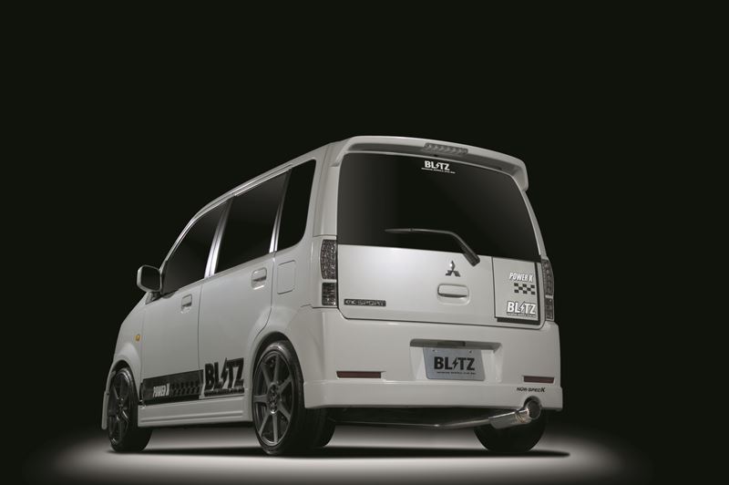 BLITZ NUR-SPEC K H82W 3G83 ターボ ekスポーツ 三菱自動車 ステンレスカラー スラッシュ / ニュルスペック ブリッツ 69045 28,185円