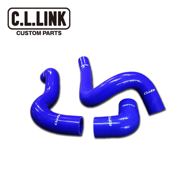 シーエルリンク シリコンインテークホース ブルー 3本セット JB64用 / C.L.LINK CLリンク ジムニー (商品コード: 110831065s)｜エスクリエイト