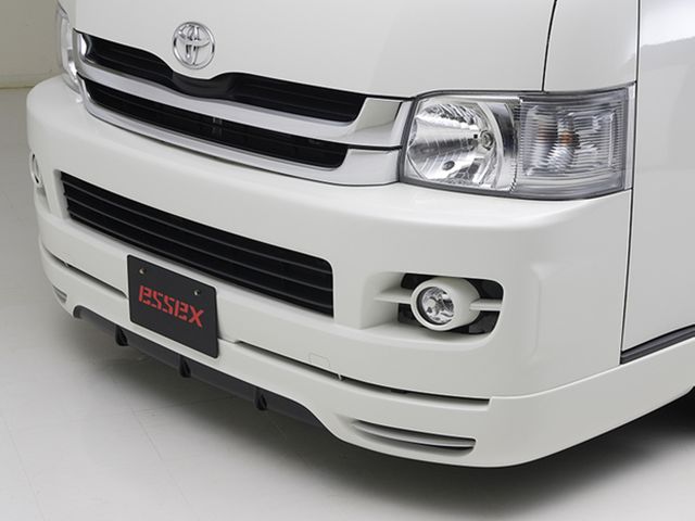 essex ワイド1.2型用 フロントリップスポイラー Ver.2 ハイエース200系 / CRS｜エスクリエイト