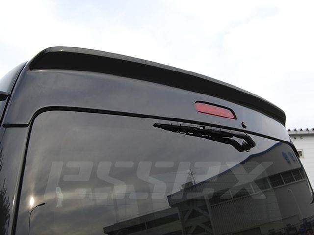 楽天市場】ハイエース リアウイング 200系 1型- ワイドボディ カーボン