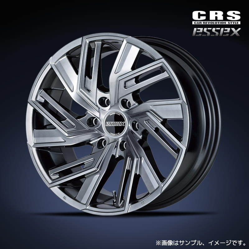 CRS エセックス EW-17 アルミホイール1本 17x6.5J 6H 139.7 +38 ハイパーグロス(HG) / 17インチ ESSEX