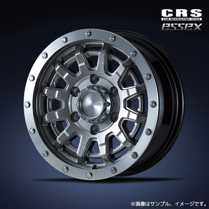 CRS エセックス EX-15 アルミホイール1本 15x6.0J 6H 139.7 +33 ハイパーグロス(HG) / 15インチ ESSEX 15,739円
