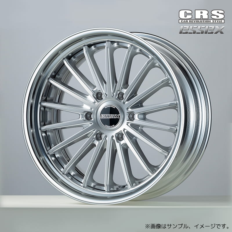 CRS エセックス フィン EF-19 2ピースホイール1本 19x8.0J 6H 139.7 インセット:17～50 2Dブラッシュド(2DB) ステップリム / 19インチ ESSEX FIN