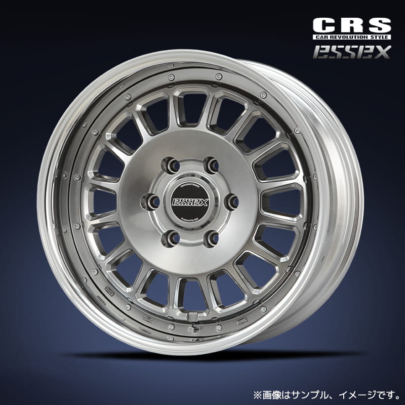 CRS エセックス ENCD-19 2ピースホイール1本 19x10.5J 6H 139.7 インセット:-15～50 ハイパーグロス(HG) ステップリム / 19インチ ESSEX