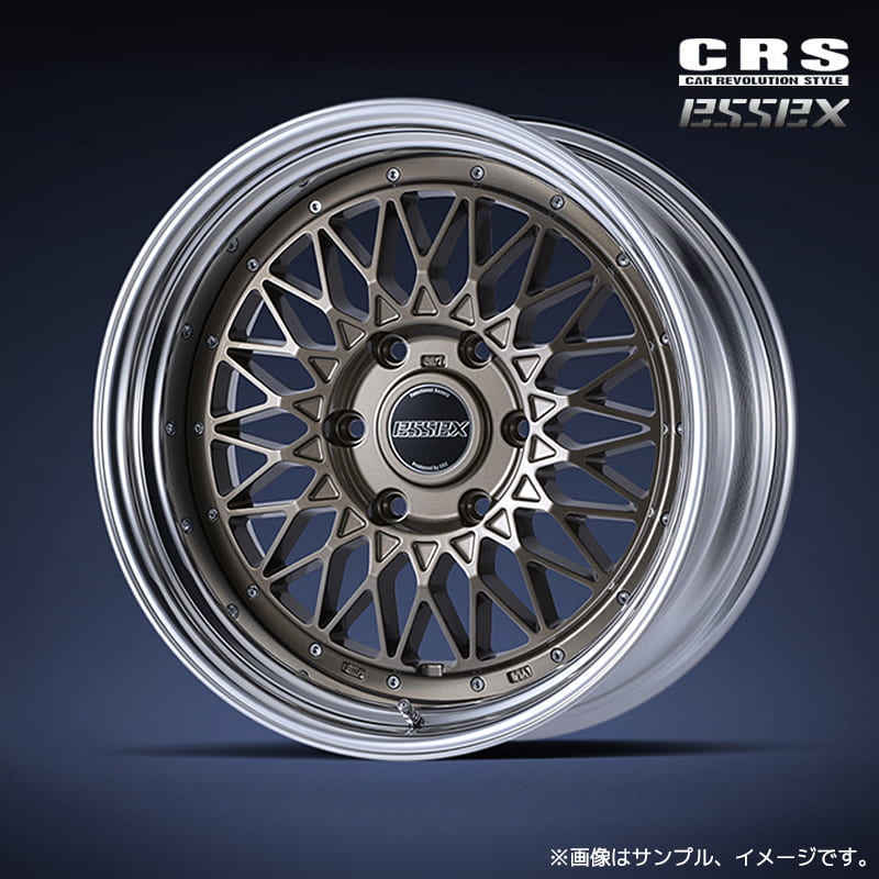 CRS エセックス ENCM-18 2ピースホイール1本 18x8.5J 6H 139.7 インセット:-7~50 ブロンズ(BZ) ステップリム / 18インチ ESSEX|エスクリエイト
