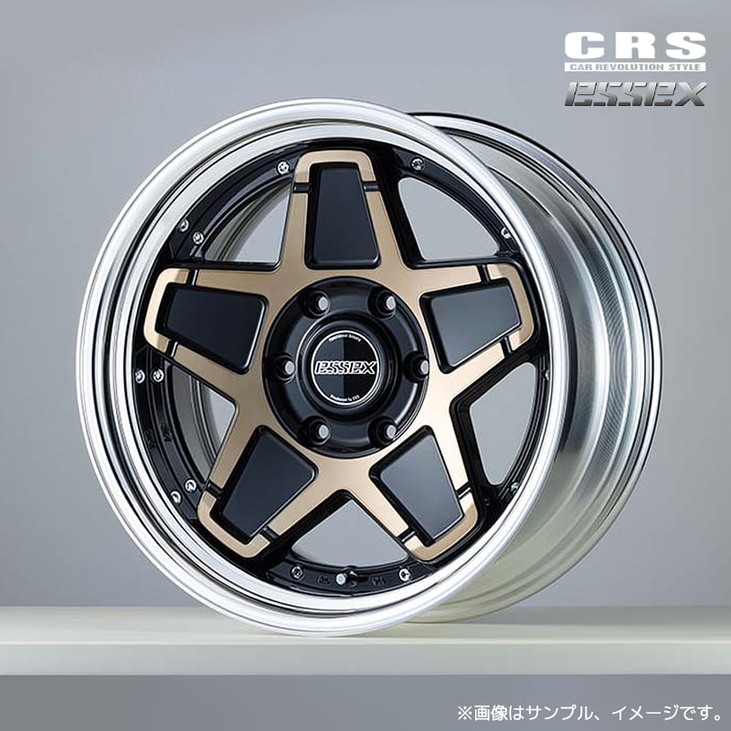 CRS エセックス ネオ クラシック ステラ ENCS-18 2ピースホイール1本 18x9.0J 6H 139.7 インセット:0～50 ブロンズクリア(BZC) ステップリム / 18インチ ESSEX NEO CLASSIC STELLA