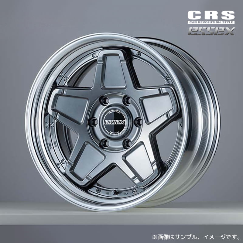 CRS エセックス ネオ クラシック ステラ ENCS-17 2ピースホイール1本 17x9.5J 6H 139.7 インセット:-3~50 ハイパーグロス(HG) リバースリム / 17インチ ESSEX NEO CLASSIC STELLA|エスクリエイト