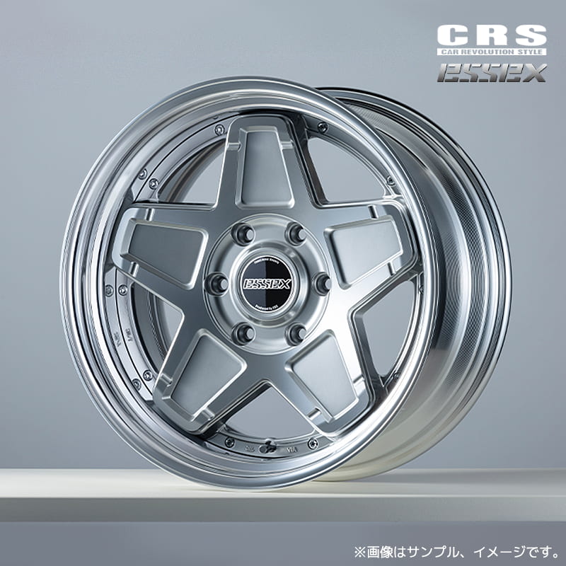 CRS エセックス ネオ クラシック ステラ ENCS-17 2ピースホイール1本 17x9.5J 6H 139.7 インセット:-3~50 プラチナムポリッシュ(HPP) リバースリム / 17インチ ESSEX NEO CLASSIC STELLA|エスクリエイト