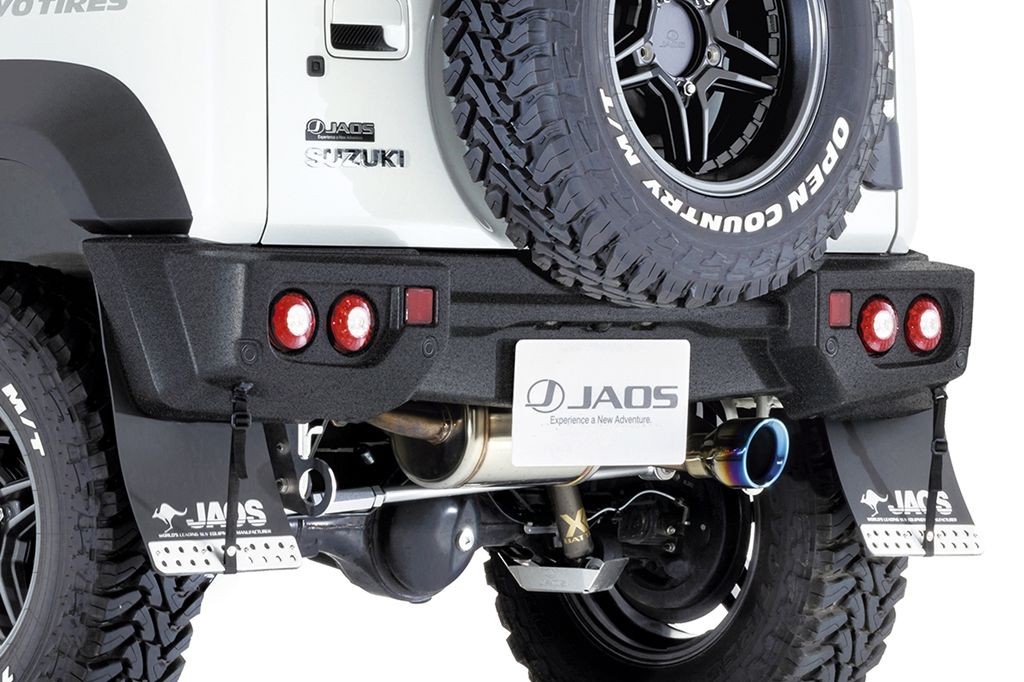 JAOS リヤスポーツカウル （4型用）塗装品 タフブラック ジムニー JB74系 【B042519TB】/ REAR SPORTS COWL JIMNY JB74 24+ TOUGH BLACK