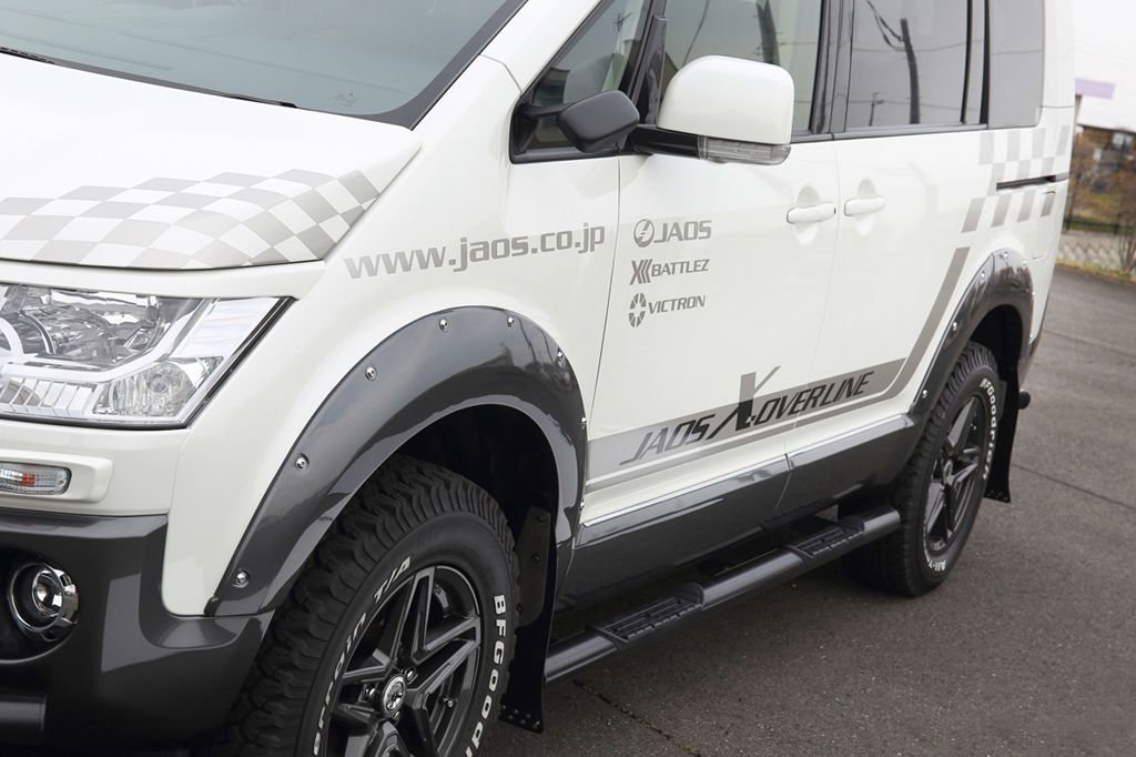 楽天市場】JAOS フェンダーガーニッシュ type-X デリカ D:5 ローデスト