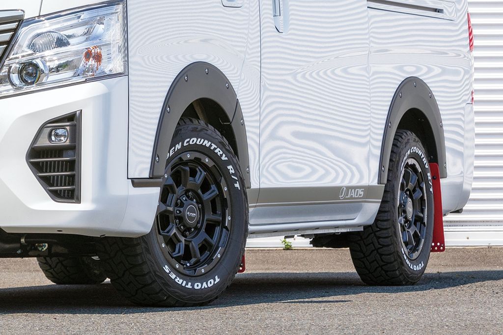 JAOS フェンダーガーニッシュ type-X キャラバン E26系 【B135482TB】/ FENDER GARNISH TYPE-X CARAVAN 12+