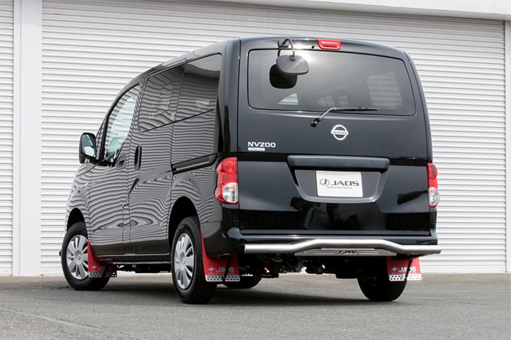 JAOS リヤスキッドバー ポリッシュ／ブラスト NV200 バネット 【B154490A】/ REAR SKID BAR POLISH/BLAST NV200 18+