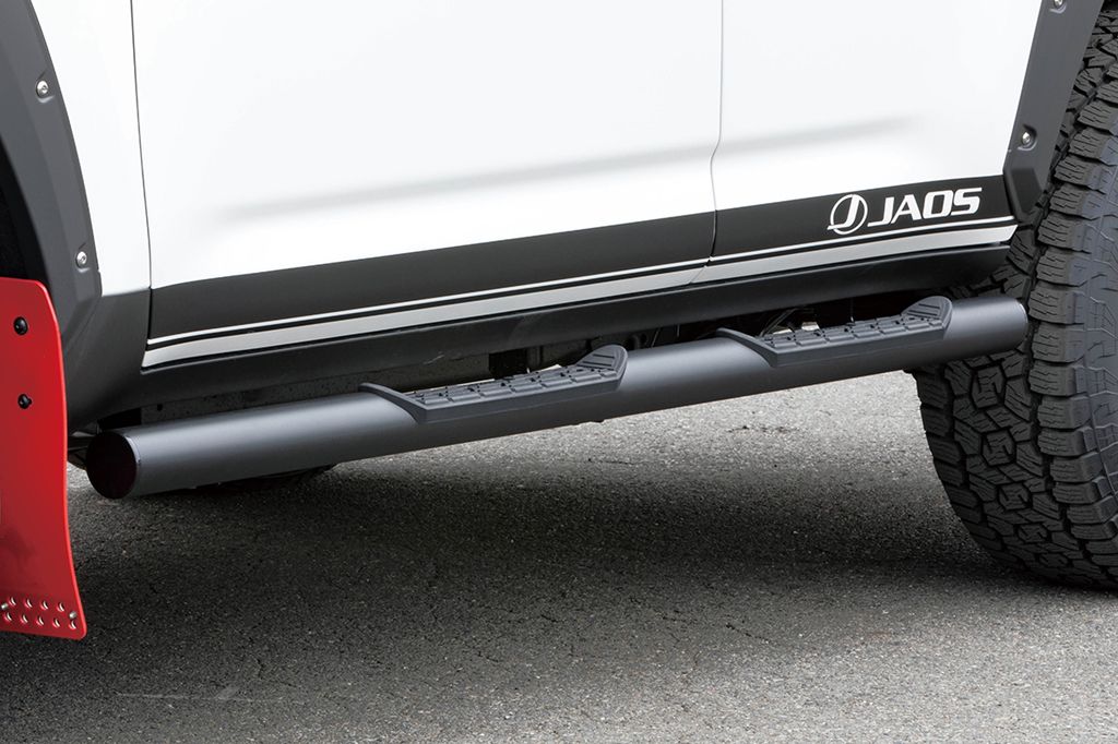 JAOS サイドステップ ブラック ランドクルーザー 300系 GR SPORT 【B172052BK】/ SIDE STEP BLACK LC300/GR-S 21+