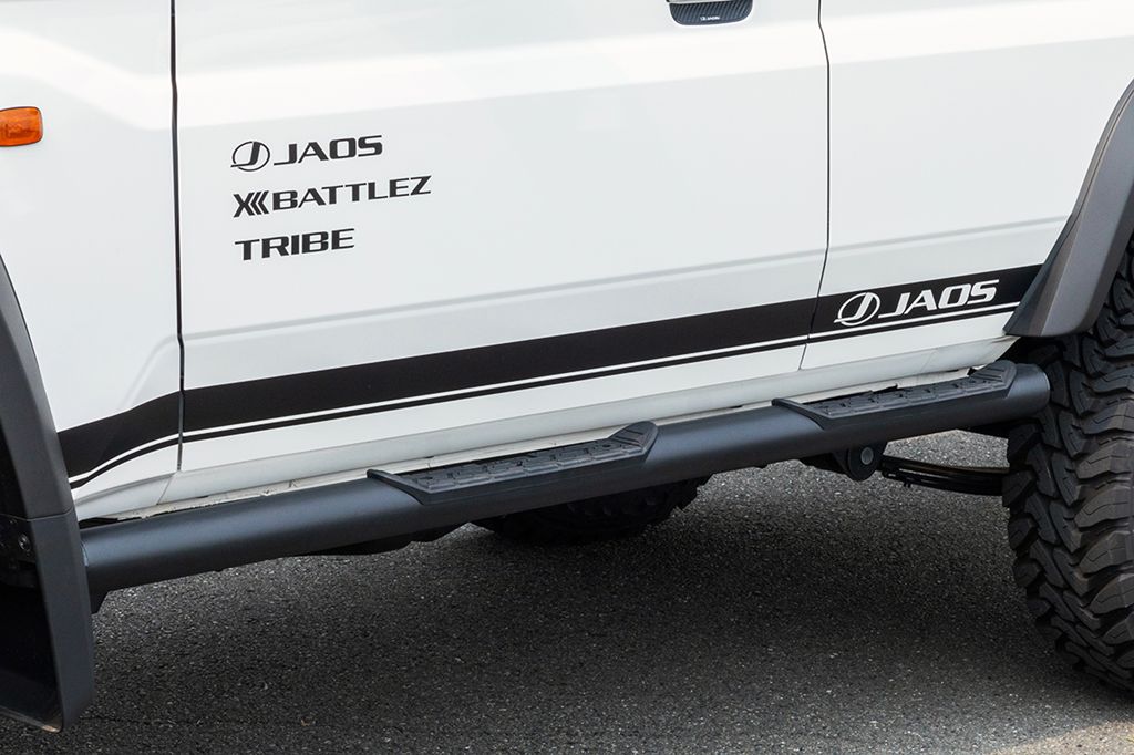 JAOS サイドステップ ブラック ランドクルーザー 70系（23+） 【B172241ABK】/ SIDE STEP BLACK LAND CRUISER70 23+ ジャオス｜エスクリエイト 53,724円