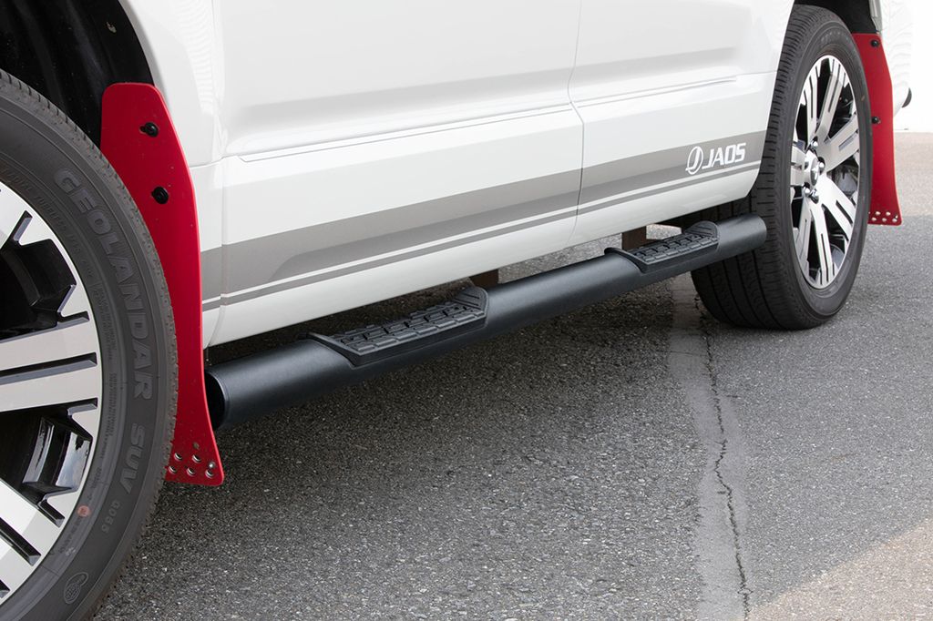【JAOSステッカープレゼント中】サイドステップ ブラック デリカ D5 DIESEL（19+）【B172306BK】/ SIDE STEP BLACK DELICA D5 DT 19+ ジャオス デリカD5｜エスクリエイト