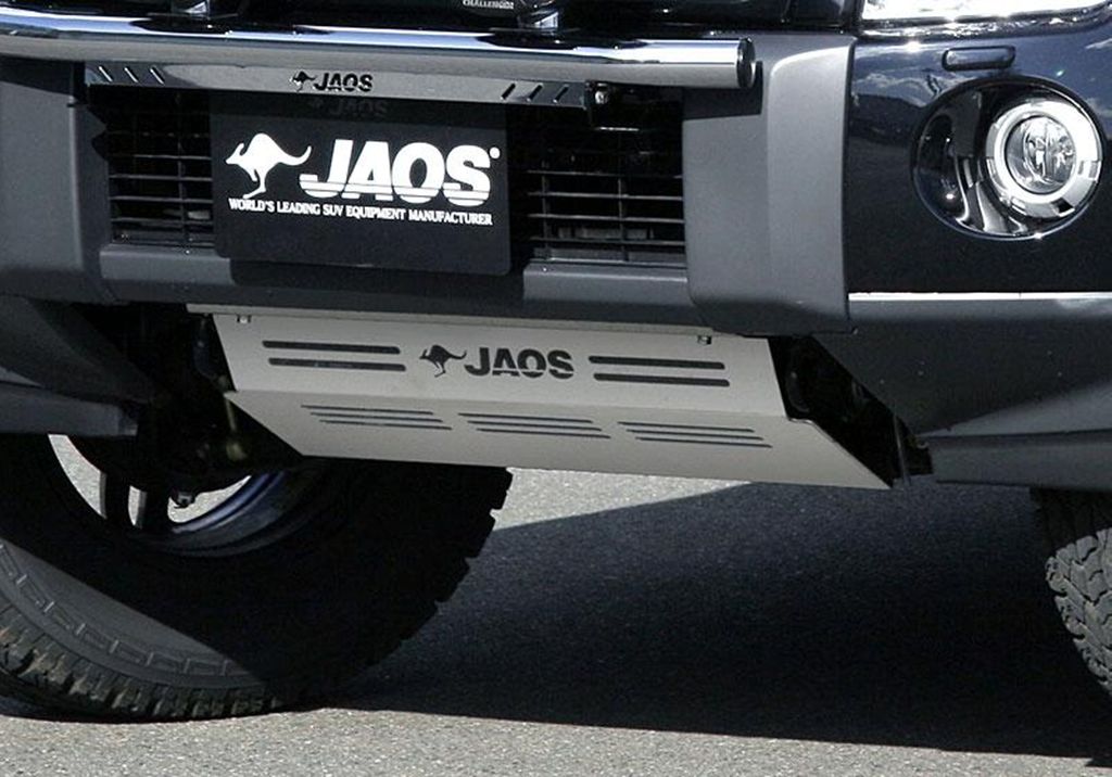 JAOS スキッドプレート3 パジェロ V60/70系 SKID PLATE3 PAJERO / MONTERO 02+ ジャオス｜エスクリエイト