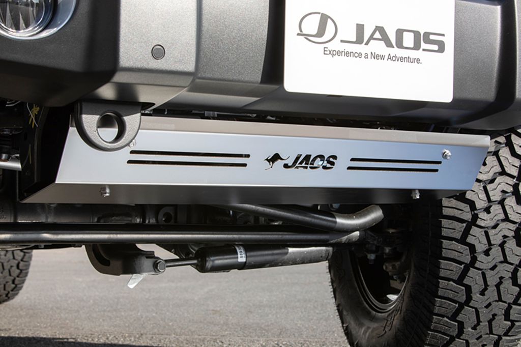 JAOS フロントスポーツカウル用スキッドプレート ラングラー JL 【B254903】/ SKID PLATE FOR FRONT SPORTS COWL JL WRANGLER 18+ ジャオス｜エスクリエイト