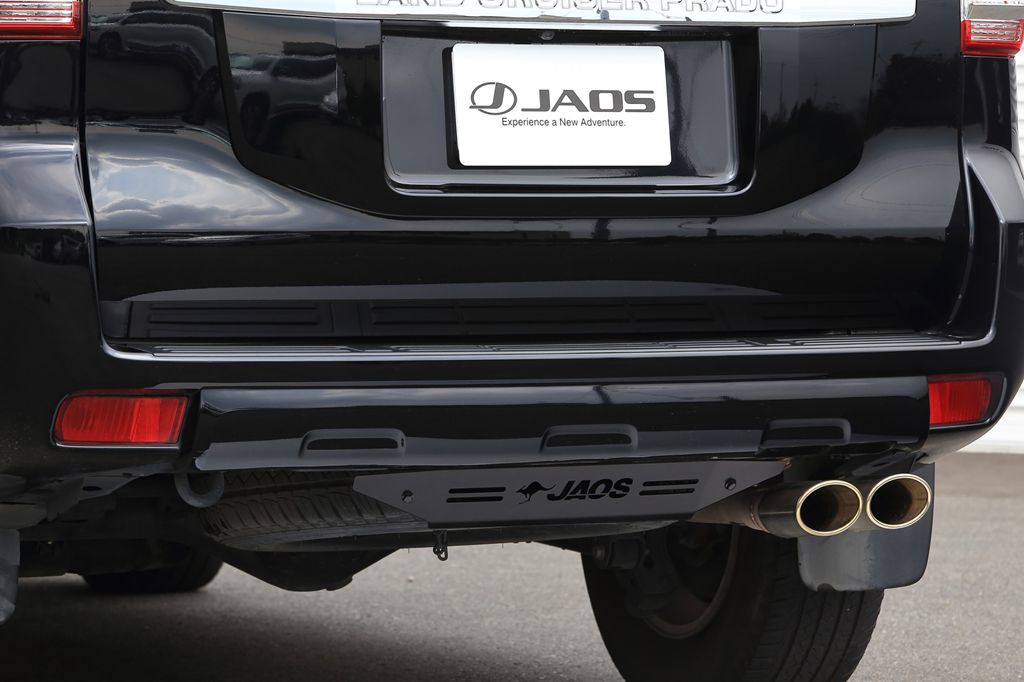 JAOS リヤスキッドプレート ブラック プラド 150系 【B256065BK】/ REAR SKID PLATE BLACK LC150/1 PRADO 09+