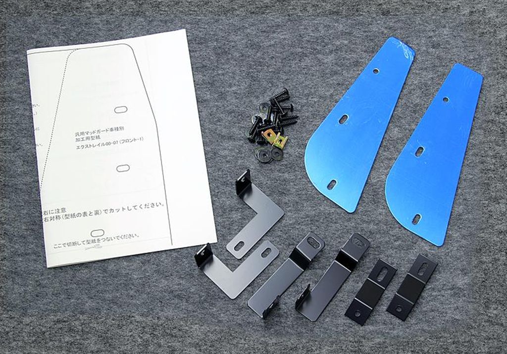 JAOS マッドガード車種別取付キット エクストレイル 30系 【B610441Z】/ MUD GUARD BRACKET X-TRAIL 00-07