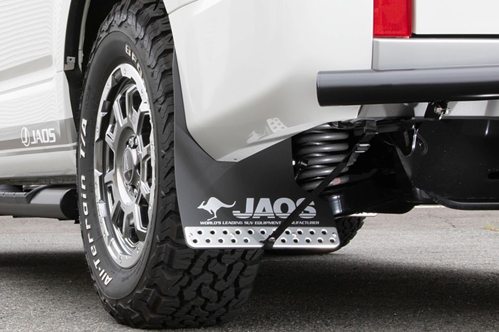JAOS マッドガード3 リヤセット ブラック デリカ D5 DIESEL ( 19+ ) MUD GUARD3 BLACK REAR DELICA D5 19+