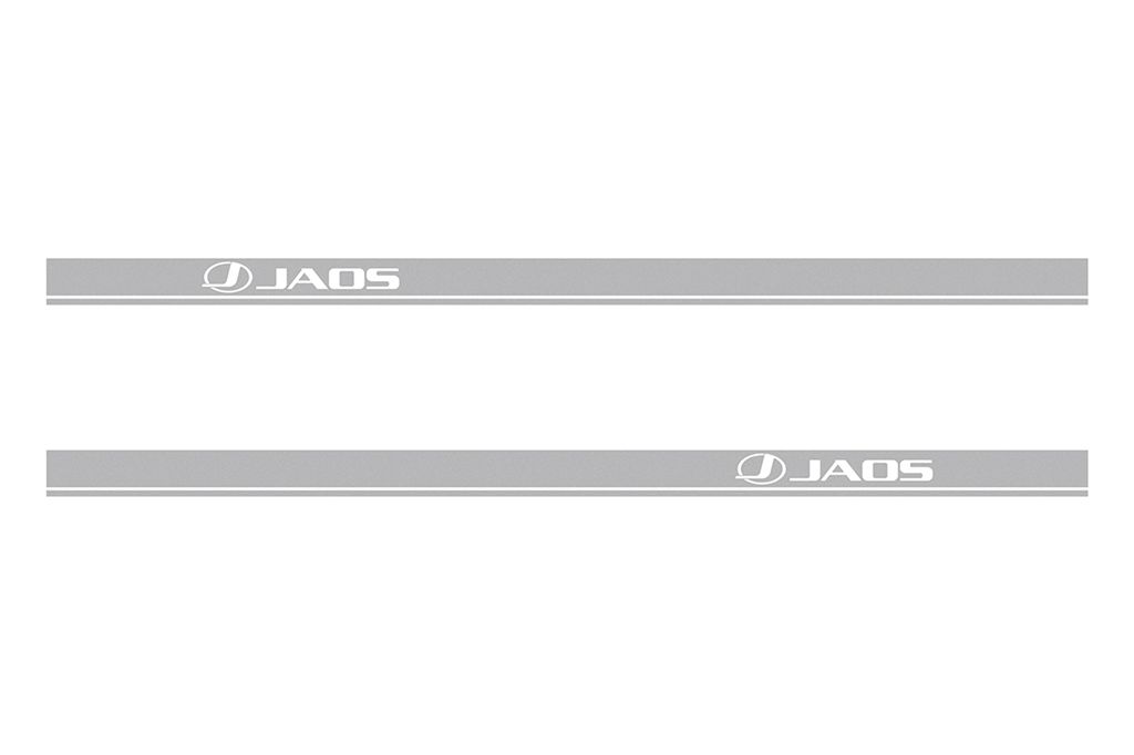 JAOS サイドデカール シルバー 　 【B646012】/ JAOS SIDE DECAL SILVER