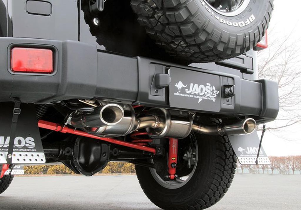 BATTLEZ マフラー ZS-W ラングラー JK 【B701901】/ BATTLEZ EXHAUST ZS-W JK WRANGLER 07+