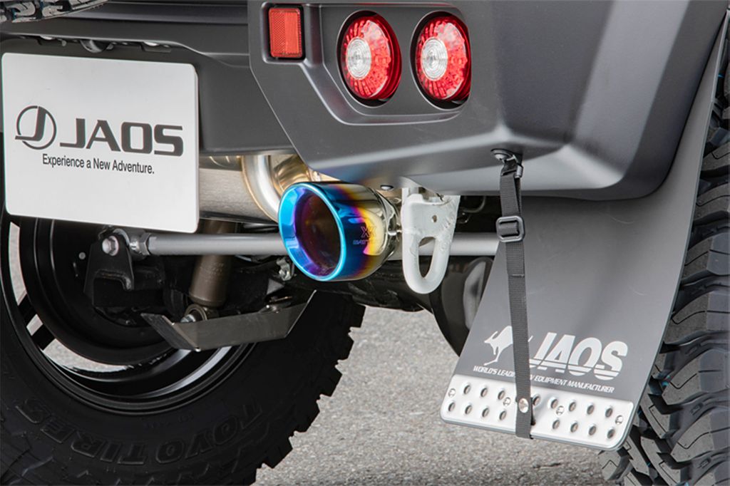 BATTLEZ マフラー ZS TC チタンカラーテール リヤスポーツカウル用 ジムニー JB64系 【B702513ATC】/ BATTLEZ EXHAUST ZS TITANIUM COLOR JB64/74 18+ FOR SPORTS COWL