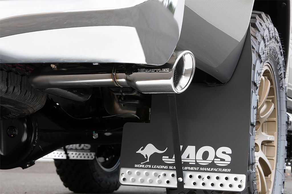 BATTLEZ マフラー ZS-S ハイラックス 125系 Z“GR SPORT” 【B708098】/ BATTLEZ SIDE-TAIL-PIPE EXHAUST(ZS-S) HILUX GR-S 21+