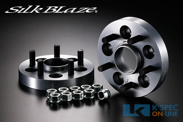 SilkBlazeトヨタ純正アルミホイール専用ワイドトレッドスペーサー100 5H P1.25 22mm 56φ【SW1005122256】