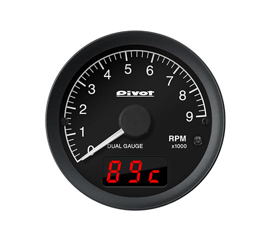 ピボット タコメーター φ60 DRS-T センサータイプ 白照明/pivot【DRS-T】｜エスクリエイト 14,937円