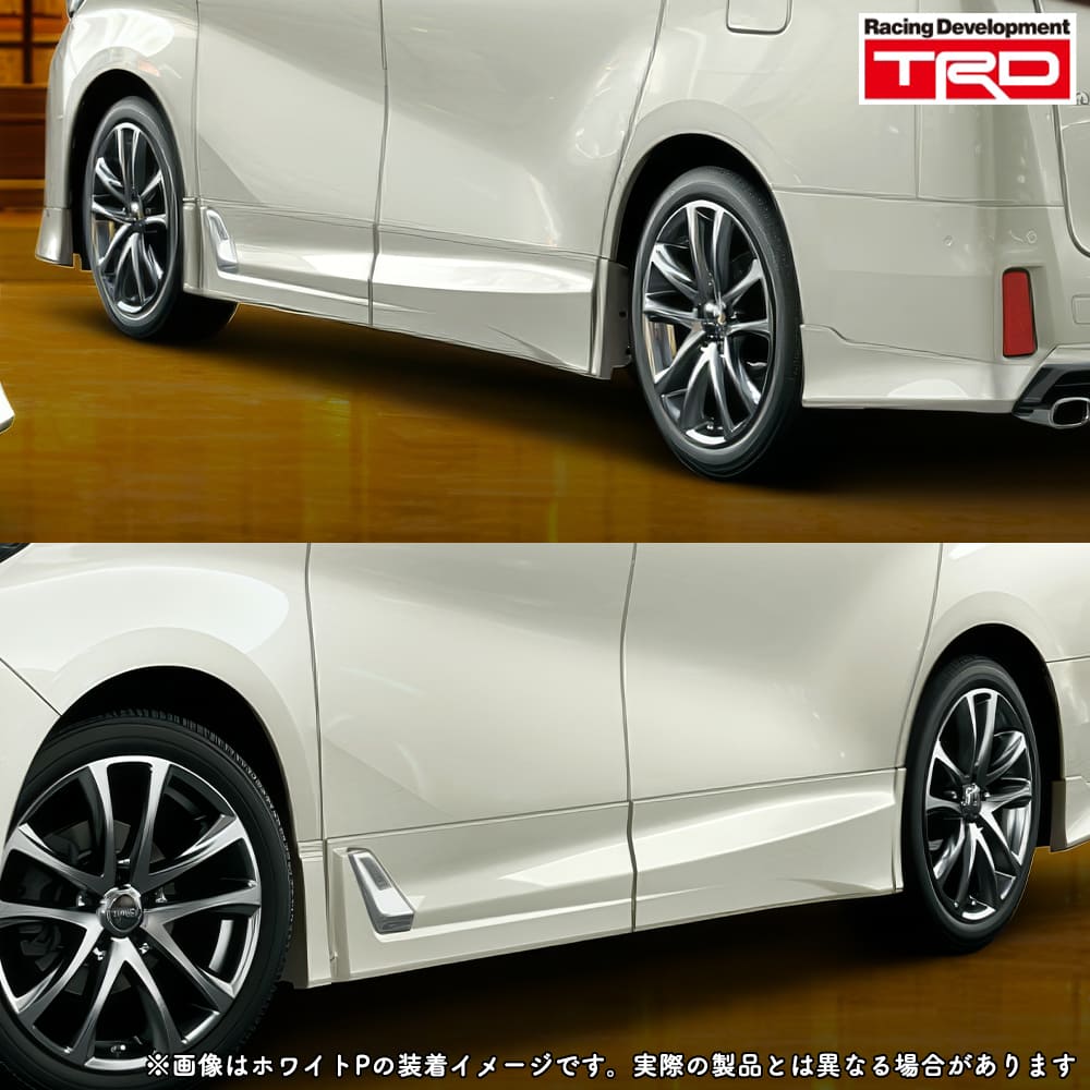 TRD サイドスカート (未塗装) アルファード/ヴェルファイア (Executive Lounge) AGH3# GGH3# AYH30 / MS344-58008-NP