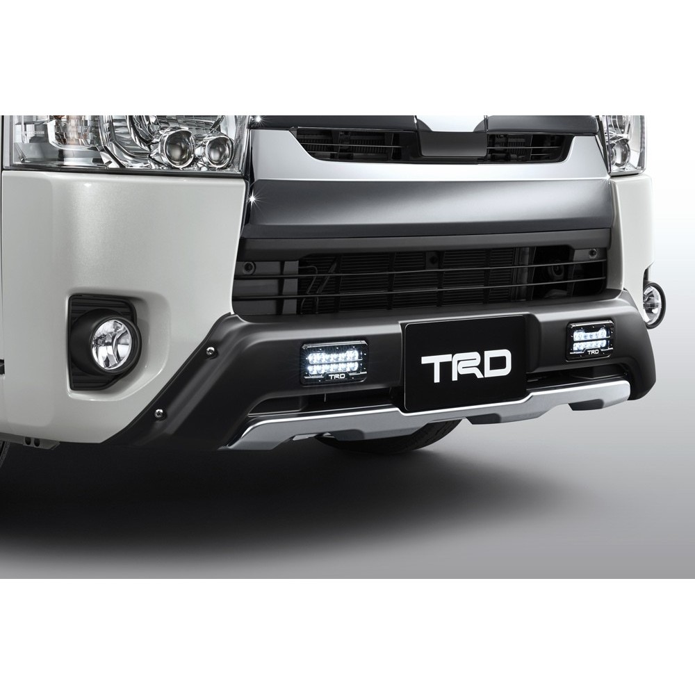 TRD GR フロントスポイラー Version I LED付 ハイエース/レジアスエース 200系 MS341-26003｜エスクリエイト