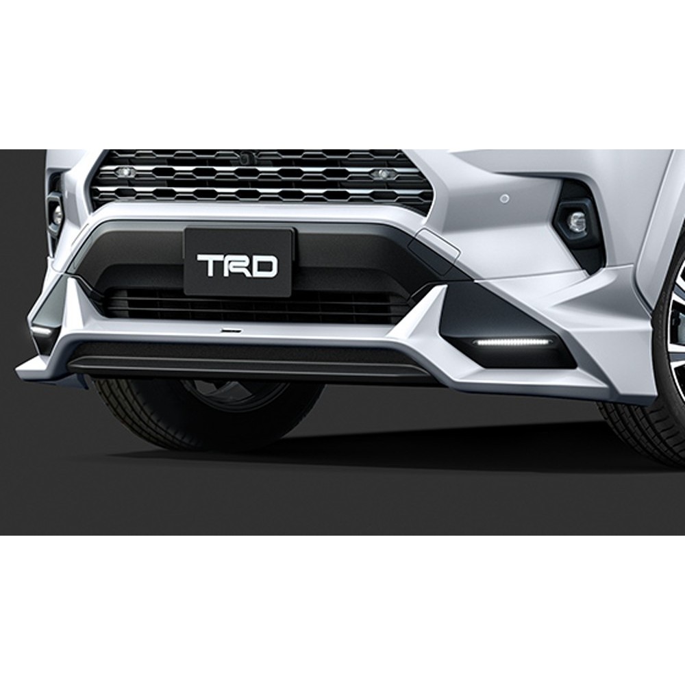 楽天市場】TRD フロントスポイラー(LED付) グレーメタリック(1G3