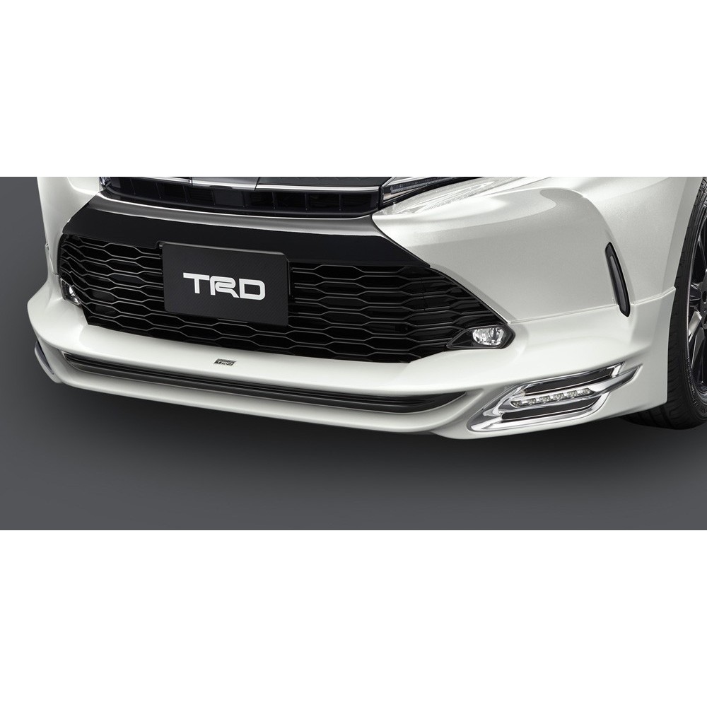TRD フロントスポイラーVer.1 (未塗装:LED付き) ハリアー ZSU6# / MS341-48009-NP