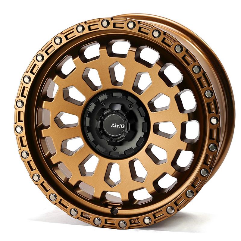Air/G ヴァルカン ホイール1本 17x7.0J 10H 114.3 +48 マットブロンズ (MBR) / 17インチ Air/G VULCAN｜エスクリエイト